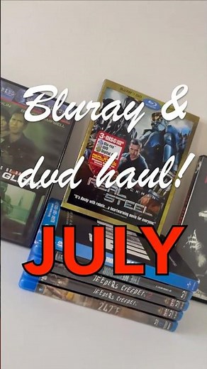 Rare Horror pick ups! July Bluray & dvd Haul! #bluray #dvd #moviecollection