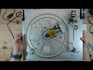 Dual CS 607 Turntable Repair - Installing Headshell Adapter and Fixing the Tonearm Elevator