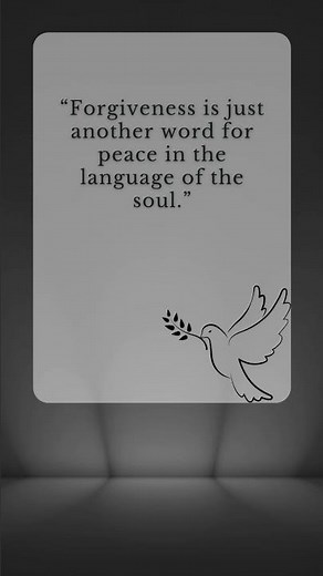 Forgiveness Brings Peace | Motivational Quote for Inner Healing & Soul Growth #inspirationalquotes