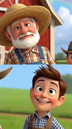 Old MacDonald's Farm: Sing Along with Mooing Cows! #shorts