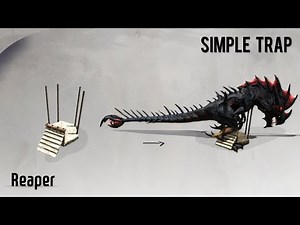 Reaper Queen Trap (How to tame a Reaper) Ark Survival Evolved