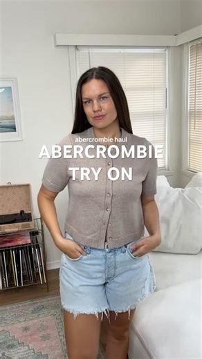 Abercrombie try on haul :) #abercrombie #abercrombiehaul #tryonhaul #tryon #haul