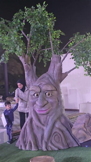 Tree of Wisdom🌳🌳 #wisdomtree #talkingtree #arabicmusic #uae #quranicparkdubai