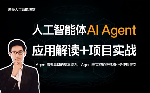 一个案例看懂【AI Agent】项目实战之AI Agent从入门到实践！AI Agent技术原理和应用