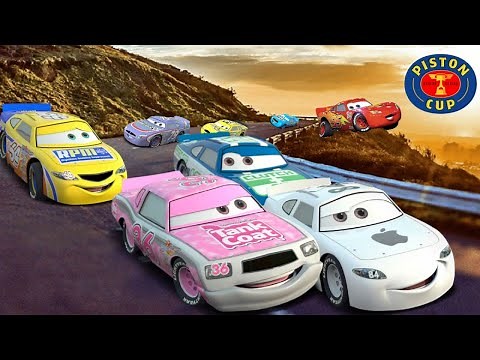 All The 36 Piston Cup Racers (Old Video)