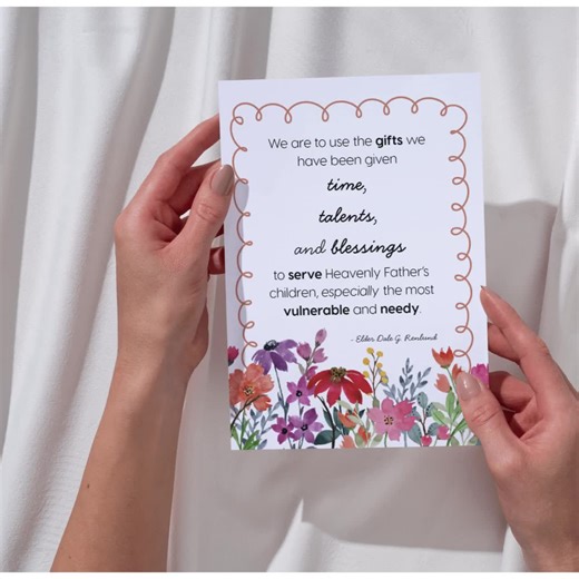 LDS General Conference 2025 April Quote Graphics: Printable Lesson Handouts (PDF) - Etsy Canada