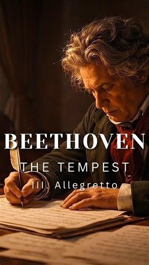Beethoven — The Tempest III Allegretto #classicalmusic #baroque