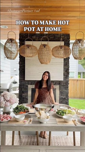 HOW TO MAKE HOT POT AT HOME! 🥟🥩🥬🍲 #hotpot