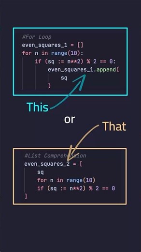 Python For Loop vs List Comprehension 🔥 Speed, Readability & C-Level Explanation
