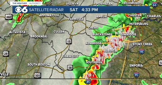 Storms knock out power to thousands across Central Virginia