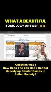 Mindblowing sociology answer of a student 🤯
