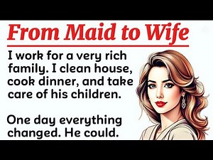 Learn English Through Stories Level 3 ⭐ From Maid to Wife - Graded Reader | Audiobook Practice