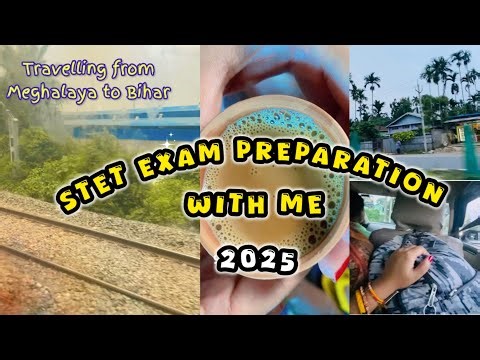 STET Exam 2025 | Preparation Vlog With Me