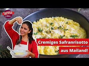 Original Safranrisotto aus Mailand – klassisch & cremig 🇮🇹 | So isst Italien Rezept