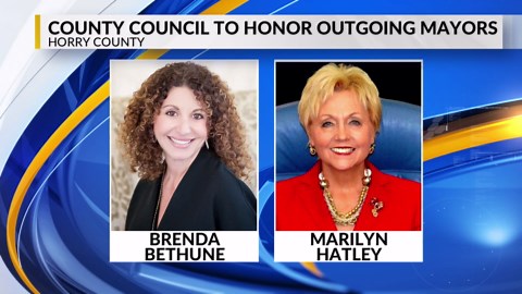 Horry County leaders to honor Bethune, Hatley as new mayors ready to take office