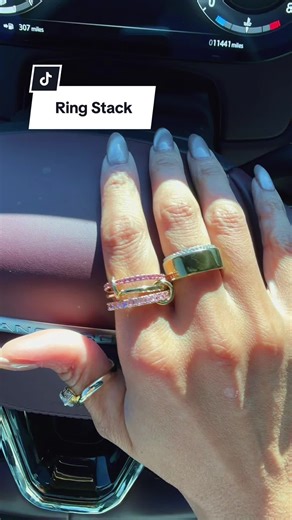 Stylish Stackable Triple Band Ring for Every Occasion