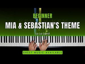 La La Land - Mia & Sebastian's Theme (Beginner Piano Tutorial)