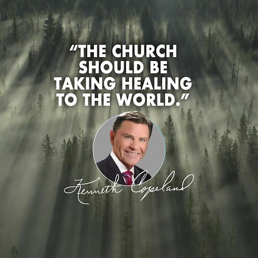 13K views · 2.5K reactions | Jesus healed them all when He walked the earth.  It’s now our responsibility to receive healing and administer God’s healing power to everyone we meet. Think of those in your life who you know are in need of healing. Whether it be healing in their bodies or any other part of their lives—receive it, expect it, and declare that “It is done, in Jesus’ Name!” | Kenneth Copeland Ministries | Facebook