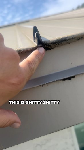 171K views · 895 reactions | Bad install! #betterbestrong Trey Strong-Roofer Mike Demichele Tony Ochoa Nick Colella Benjamin David | Strong Roofing | Facebook