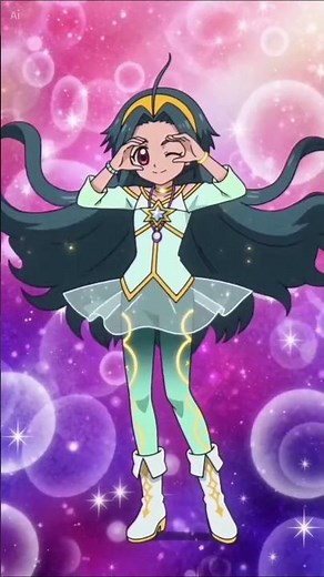 [Himitsu no Cocotama] Fan-Animation: Scene Kiyomi Nishina transforms into a magical girl! #cocotama