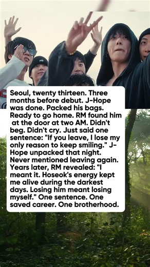 BTS J-Hope Almost Left the Group Three Months Before Debut—RM's One Sentence Stopped Him