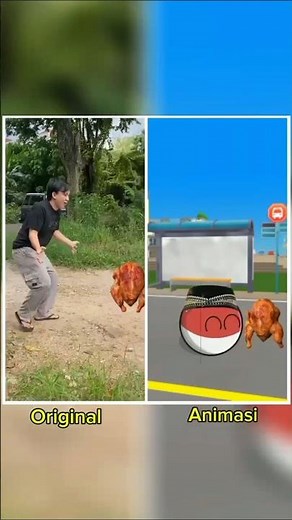 Mengejar Ayam Goreng#countryballs