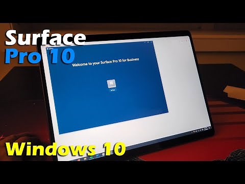 Installing Windows 10 on Surface Pro 10 | Booting to USB