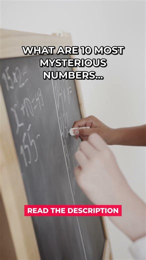 10 Most Mysterious Numbers #Shorts
