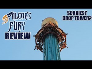Falcon's Fury Review, Busch Gardens Tampa Intamin Drop Tower | World's Scariest Drop Tower?