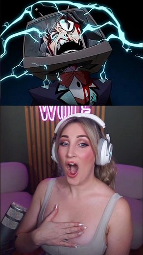 I WAS NOT READY 😳 #hazbinhotel #VOX #brighter #hollywolf