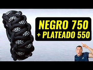 🐛Cómo hacer una pulsera de paracord paso a paso | COBRA ORUGA (550 y 750)