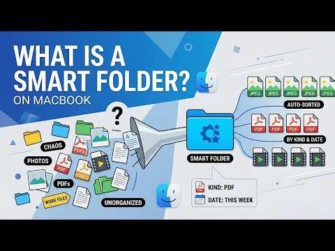 What is a Smart Folder on MacBook? | Organize Your Files Automatically (macOS Tutorial)