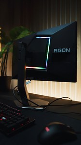 Answering the question: “Why does my monitor have a 610Hz refresh rate, but I can select a maximum of 120Hz?” 👀 #gaming #agonbyaoc #gamingsetup #tech #monitor | AGON by AOC