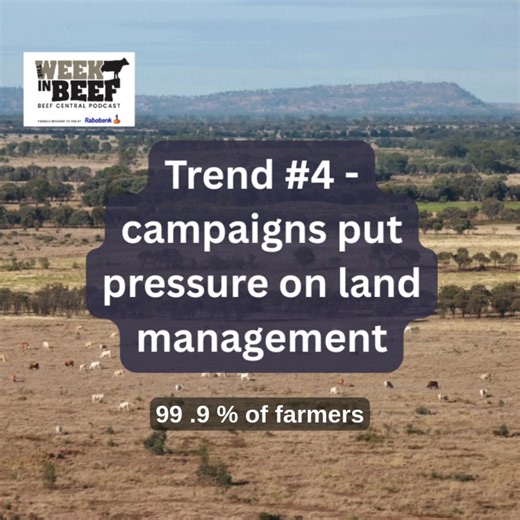 🐂Beef trends of 2025🐂 Trend #4 - Increased scrutiny on land management🌴 A decision to bring in new Federal environmental laws took many in the cattle industry by surprise. But the campaign for those changes and the increased scrutiny the cattle industry's land management has been a running theme this year. Foll | Beef Central