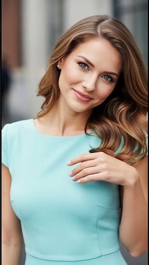 A pretty woman is smiling, beauty, fashion, model, beautiful lady