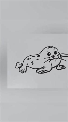 how to draw a funny cartoon sketch easily/#shortvideo /#viral