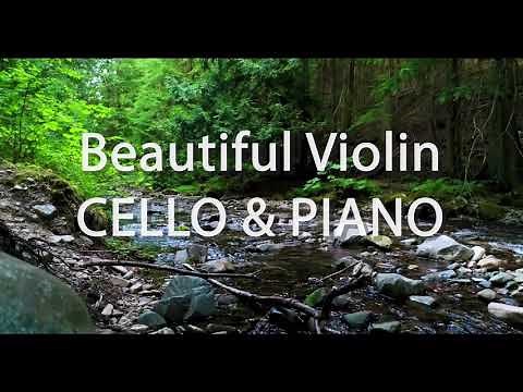 Beautiful Violin, Cello, Piano Music | Sad Peaceful Relax 🎹🎻 Instrumental 4k stream