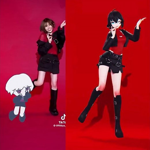 【MMD】Utchai Fix cam + reference #mmd #3danimation