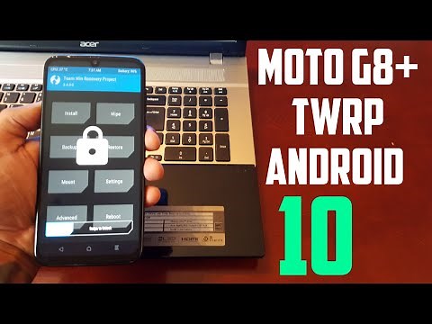 Motorola Moto G8+ Install TWRP Recovery On Android 10 Now Working!!