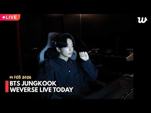 🔴[MULTI SUB] BTS LIVE 🔴 Jungkook Live Stream (2026-02-14) JK Full Weverse Live Today💜