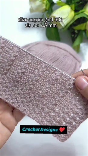 Easy Puff Knit Flower Tutorial for Beginners