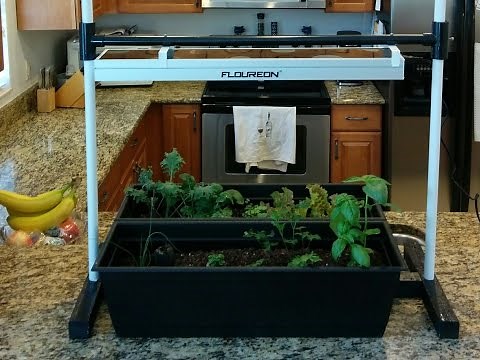 Build an adjustable height stand for an LED grow light