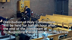 15 reactions | Mass for the Fourth Sunday of Advent at St. Augustine Parish Saskatoon, Dec.21, 2025 | St. Augustine Parish Saskatoon | Facebook