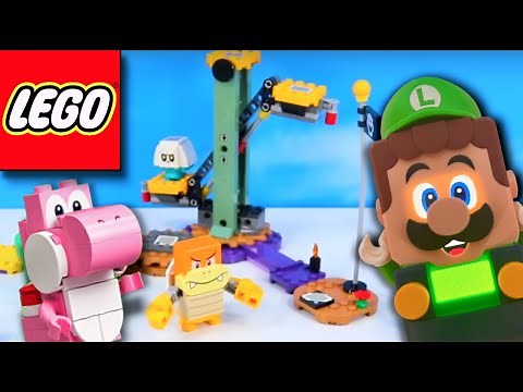 LEGO Super Mario Luigi Starter Course REVIEW! Unboxing 2021 set 71387! IS LEGO LUIGI WORTH IT?