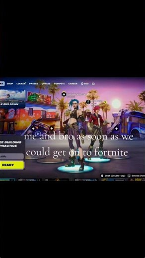 Arcane Jinx and Vi skims fortnite #foryou #arcane #fortnite