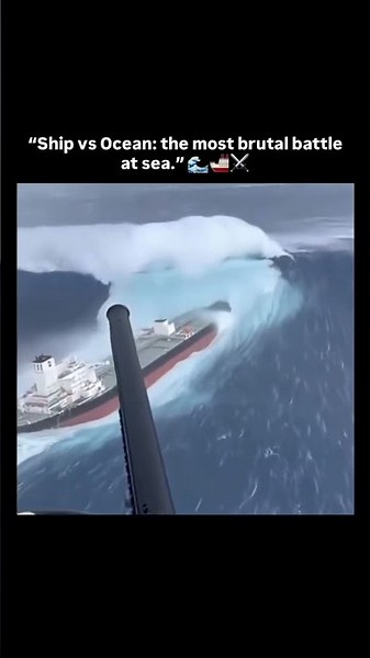 Ship vs Ocean: The Brutal Battle at Sea 🌊🚢