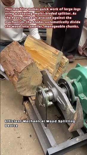 Efficient Mechanical Wood Splitting Device