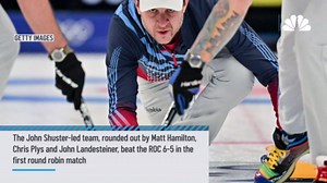 USA Curling, Led by John Shuster, Victorious Over ROC in Opener