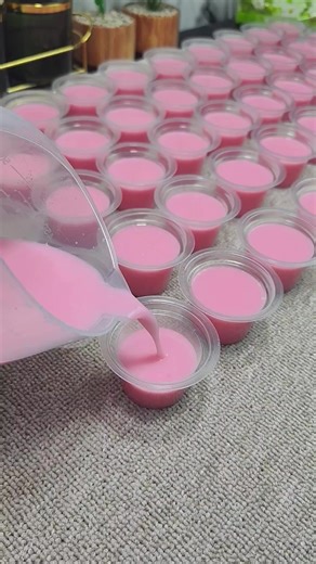 Puding Agar-Agar 50 Cup Tanpa Gula Pasir