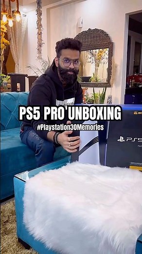 Playstation 5 Pro Complete Setup & Unboxing #playstation30Memories #ps5pro #ps5proenhanced #shorts